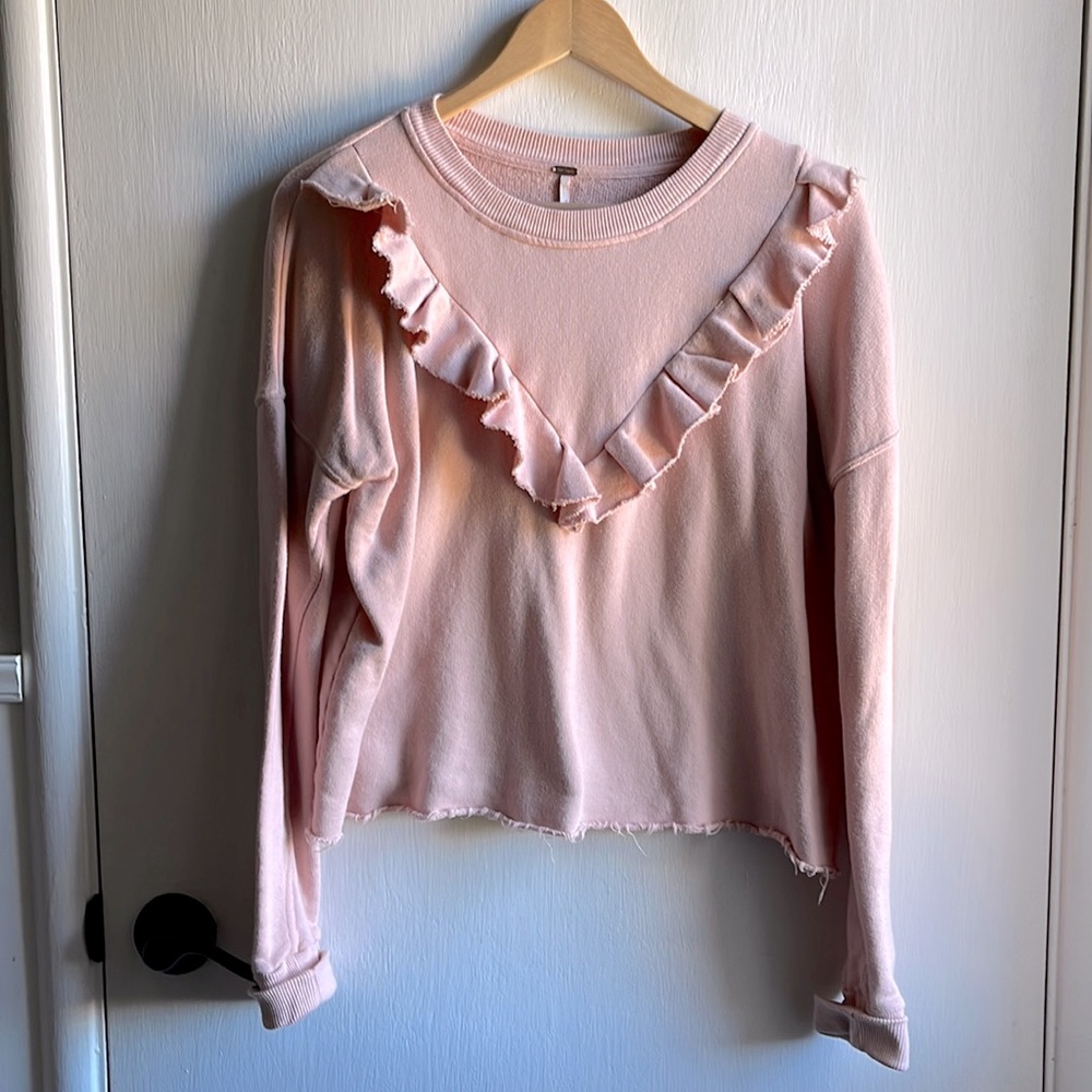 FreePeople dusty rose sweater